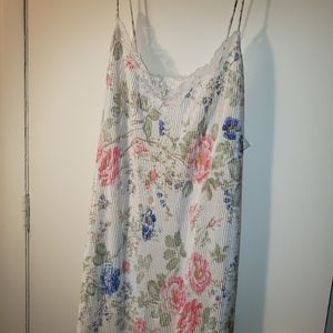 Ladies plus size floral nightie